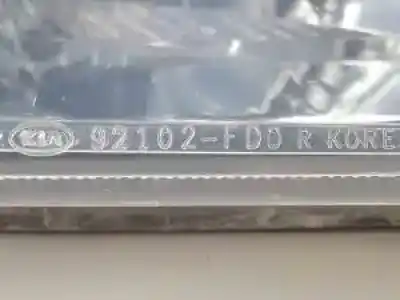 Second-hand car spare part right headlight for kia rio (dc) a3e oem iam references 92102fd0  