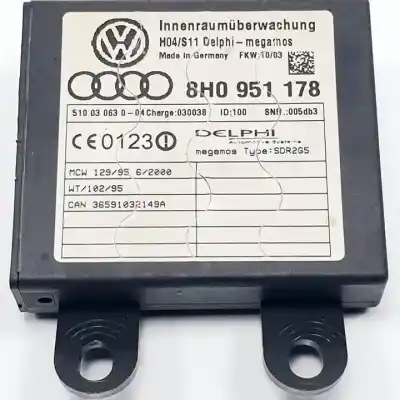 Автозапчастина б/у електронний модуль для audi a4 cabrio (8h) 2.4 v6 30v cat (bdv) посилання на oem iam 8h0951178