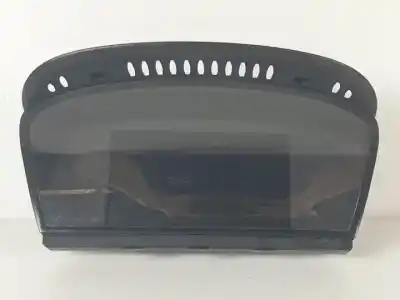 Second-hand car spare part multifunction display for bmw 5 (e60) 520 i oem iam references 6989395