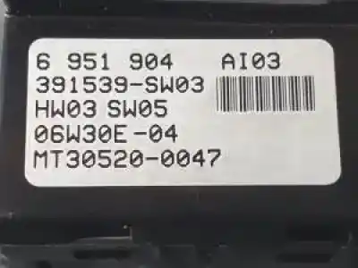 Second-hand car spare part left front power window switch for bmw 5 (e60) 520 i oem iam references 6951904  hw03sw05