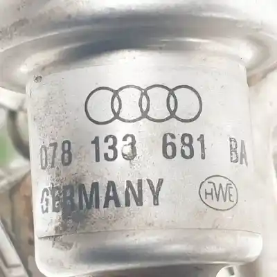 Автозапчастина б/у рампа инжектора для audi a4 cabrio (8h) 2.4 v6 30v cat (bdv) посилання на oem iam 078133681ba  