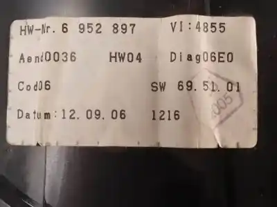 Peça sobressalente para automóvel em segunda mão quadrante por bmw 5 (e60) 520 i referências oem iam 62119135253  