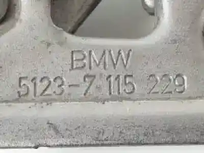 Peça sobressalente para automóvel em segunda mão fechadura do capô por bmw 5 (e60) 520 i referências oem iam 51237115229  