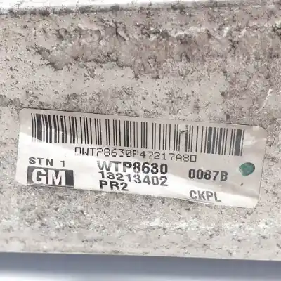 Pezzo di ricambio per auto di seconda mano intercooler per opel zafira b d-z19dt riferimenti oem iam 13213402  