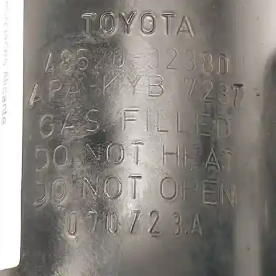 Автозапчасти б/у передний левый амортизатор за toyota auris (_e15_) 2.0 d-4d (ade150_) ссылки oem iam 4852002380  
