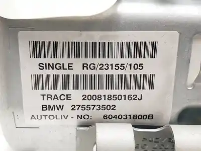 Recambio de automóvil de segunda mano de airbag delantero derecho para mini mini (r56) one referencias oem iam 275573502 20081850162j 604031800b