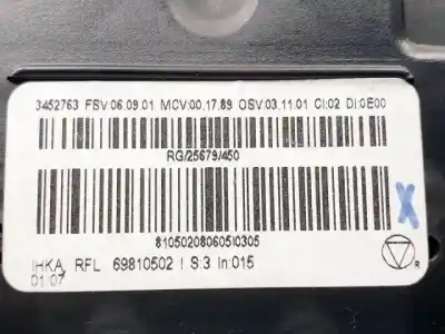 Автозапчастина б/у клімат-контроль для mini mini (r56) g/n12b14a посилання на oem iam 69810502  