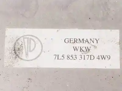 Автозапчасти б/у задняя ручка капота за porsche cayenne (typ 9pa) m4800 ссылки oem iam 7l5853317d  