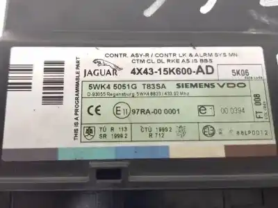 Second-hand car spare part electronic module for jaguar x-type (x400) bbbb oem iam references 4x4315k600ad  