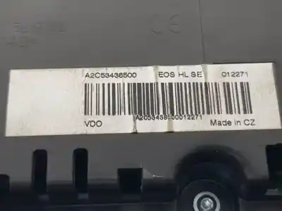 Second-hand car spare part dashboard for vw eos (1f7, 1f8) 2.0 tdi oem iam references 1q0920875c  