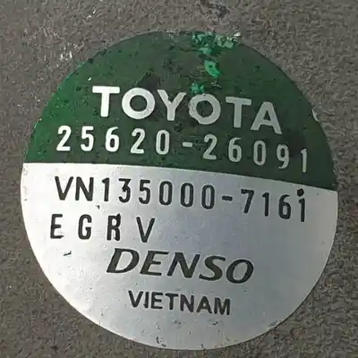 Автозапчастина б/у клапан egr для toyota rav 4 (a3) 2adfhv посилання на oem iam 2562026091  