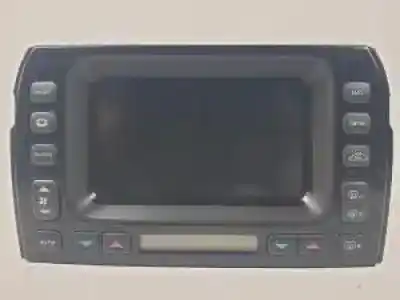 Second-hand car spare part multifunction display for jaguar xj aj30 oem iam references 2w9310e889be