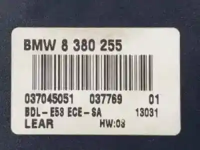 Second-hand car spare part headlights switch for bmw x5 (e53) m57-306d1 oem iam references 8380255  