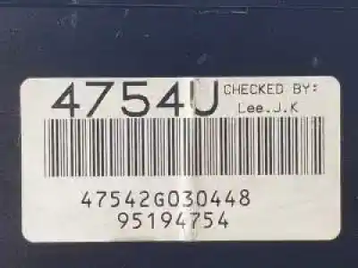 Peça sobressalente para automóvel em segunda mão quadrante por chevrolet captiva z22d1 referências oem iam 95194754  