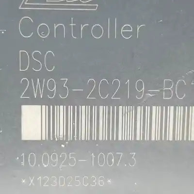 Peça sobressalente para automóvel em segunda mão abs por jaguar xj aj30 referências oem iam 2w932c405ac  2w932c219bc