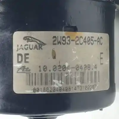 Peça sobressalente para automóvel em segunda mão abs por jaguar xj aj30 referências oem iam 2w932c405ac  2w932c219bc