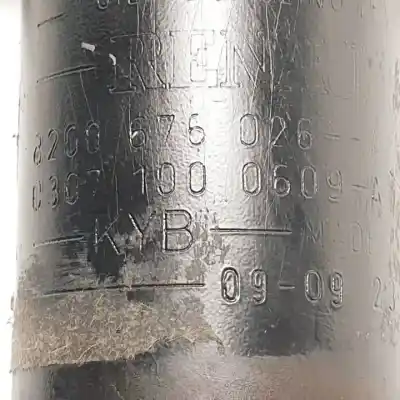Peça sobressalente para automóvel em segunda mão amortecedor dianteiro esquerdo por renault clio iii k9km768 referências oem iam 8200676026a  