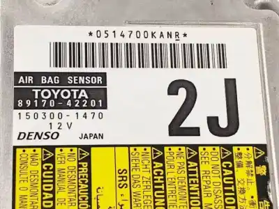 Автозапчастина б/у блок управління подушками безпеки для toyota rav 4 (a3) 2adfhv посилання на oem iam 1503001470  