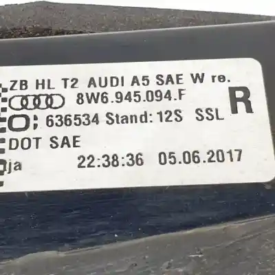 Автозапчастина б/у внутрішній правий завод для audi a5 cabriolet (f57) cymc посилання на oem iam   