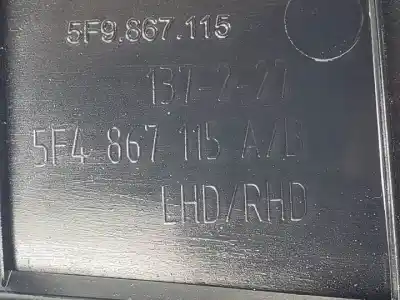 Автозапчастина б/у обкітка задніх лівіх дверей для seat leon (5f1) cze посилання на oem iam 5f4867133  