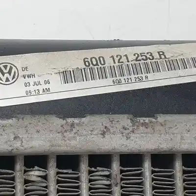 Peça sobressalente para automóvel em segunda mão radiador de água por volkswagen polo (9n3) crosspolo referências oem iam 6q0121253r  