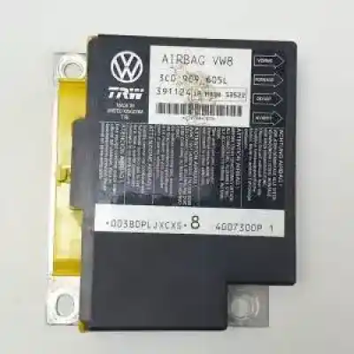 Second-hand car spare part airbag control unit for seat leon (1p1) bxe oem iam references 3c0909605l