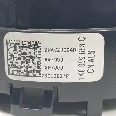 Peça sobressalente para automóvel em segunda mão fita do airbag por seat leon (1p1) bxe referências oem iam 1k0959653c  