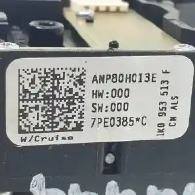 Second-hand car spare part indicator switch for seat leon (1p1) bxe oem iam references 1k0953513f  