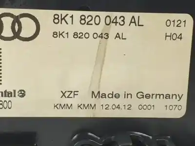 Автозапчасти б/у климат-контроль за audi s5 coupe (8t) cgwc ссылки oem iam 8k1820043al  