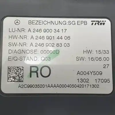 Автозапчастина б/у електронний модуль для infiniti q30 651930 посилання на oem iam a2469003417  a2469028303