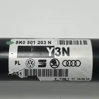 Автозапчастина б/у трансмісія задня права для audi s5 coupe (8t) cgwc посилання на oem iam 8k0501203n  