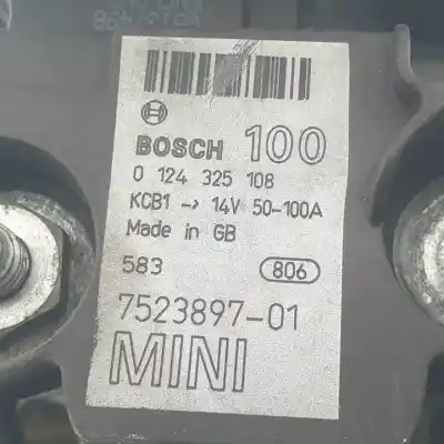 Second-hand car spare part alternator for mini mini (r50,r53) g-w10b16a oem iam references   