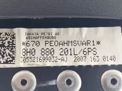 Piesă de schimb auto la mâna a doua airbag fațã stânga pentru audi a4 cabrio (8h) bpw referințe oem iam 8h0880201l  