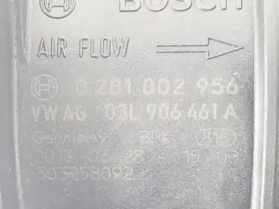 Second-hand car spare part flowmeter for audi a4 berlina (b8) cjca oem iam references 03l906461a  