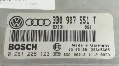 Автозапчастина б/у ебу контролер двигуна для audi a6 c5 avant (4b5) 1.9 tdi посилання на oem iam 0261206123  
