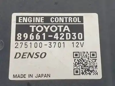 Second-hand car spare part ecu engine control for toyota rav 4 (a3) 1azfe oem iam references 2751003701  2751003701