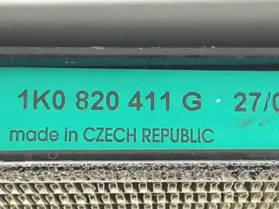 Автозапчастина б/у конденсат/радіатор кондиционера для audi a3 (8p) blx посилання на oem iam 1k0298403  