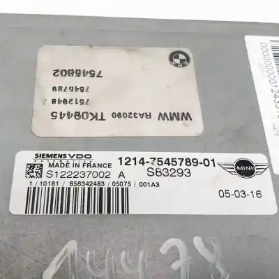 Second-hand car spare part ecu engine control for mini mini (r50,r53) g-w10b16a oem iam references 1214754578901  