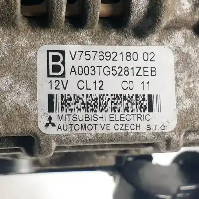 Автозапчастина б/у генератор для mini cabrio (r57) n18b16a посилання на oem iam v75769218002  