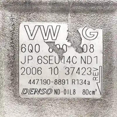 Gebrauchtes Autoersatzteil klimakompressor zum seat ibiza (6l1) d-axr oem-iam-referenzen 4471908891  
