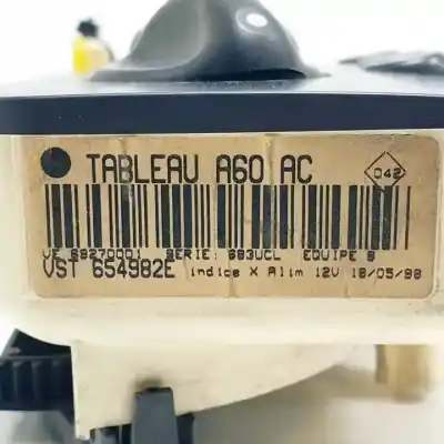 İkinci el araba yedek parçası isitma / klima kontrolü için renault clio ii fase i (b/cbo) d7f720.d7fg7.d7f726 oem iam referansları 654982e  