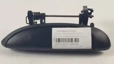 Second-hand car spare part exterior left front door handle for renault clio ii fase ii (b/cb0) d7f726 oem iam references 7700426086