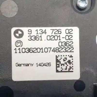 Second-hand car spare part headlights switch for bmw x5 (e70) n57d30a oem iam references 913472602  