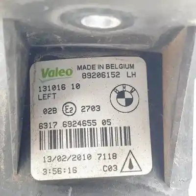 Second-hand car spare part left fog light for bmw x5 (e70) n57d30a oem iam references 89206152  13101610