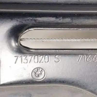 Second-hand car spare part passenger side right window regulator for bmw x5 (e70) n57d30a oem iam references 7137020s  