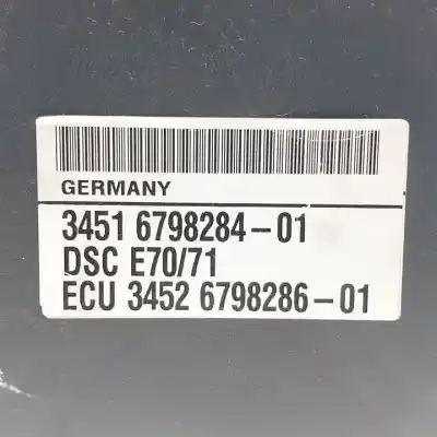 Peça sobressalente para automóvel em segunda mão abs por bmw x5 (e70) n57d30a referências oem iam 3451678012607  0265960359