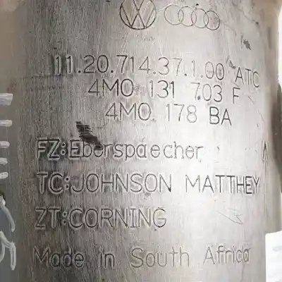 Автозапчастина б/у катализатор для audi a5 cabriolet (f57) cymc посилання на oem iam 4m0178ba  