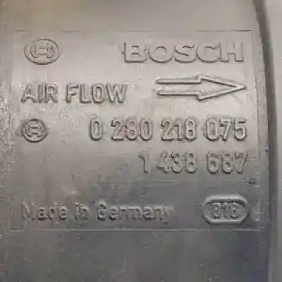 Second-hand car spare part flowmeter for bmw serie 3 cabrio (e46) n46b20a oem iam references 1438687  