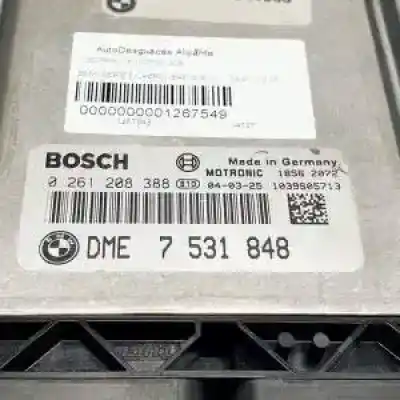 Second-hand car spare part ecu engine control for bmw serie 3 cabrio (e46) n46b20a oem iam references 7531848  