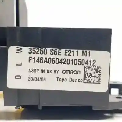 Peça sobressalente para automóvel em segunda mão sensor por honda cr-v (rd8) k20a4 referências oem iam 35250s6ee211m1  